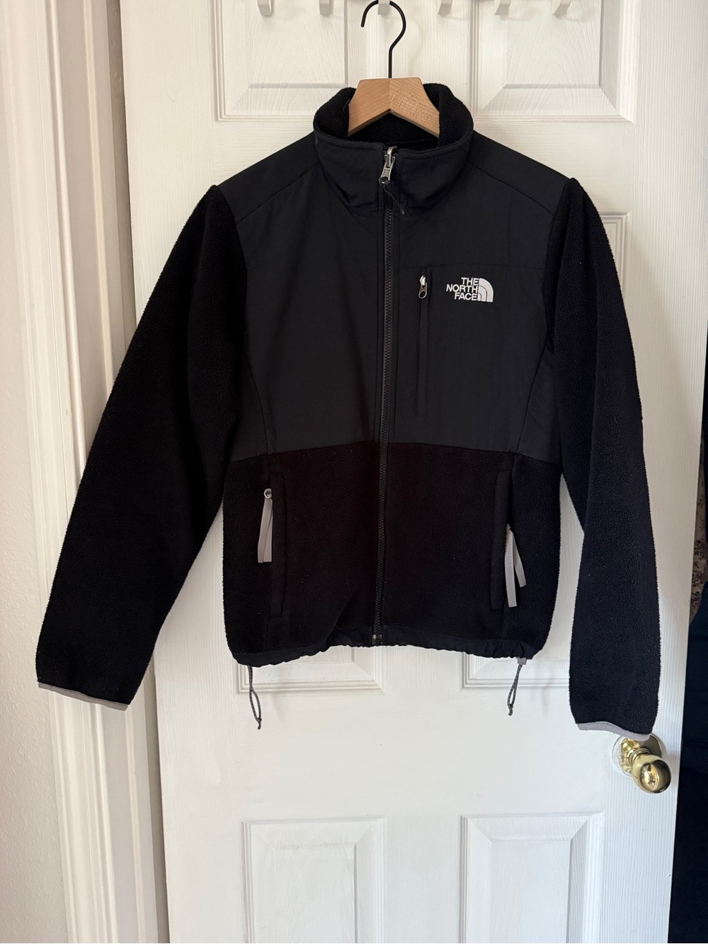 The North Face All Black Denali Fleece Full Zip Jacket - Women's Small